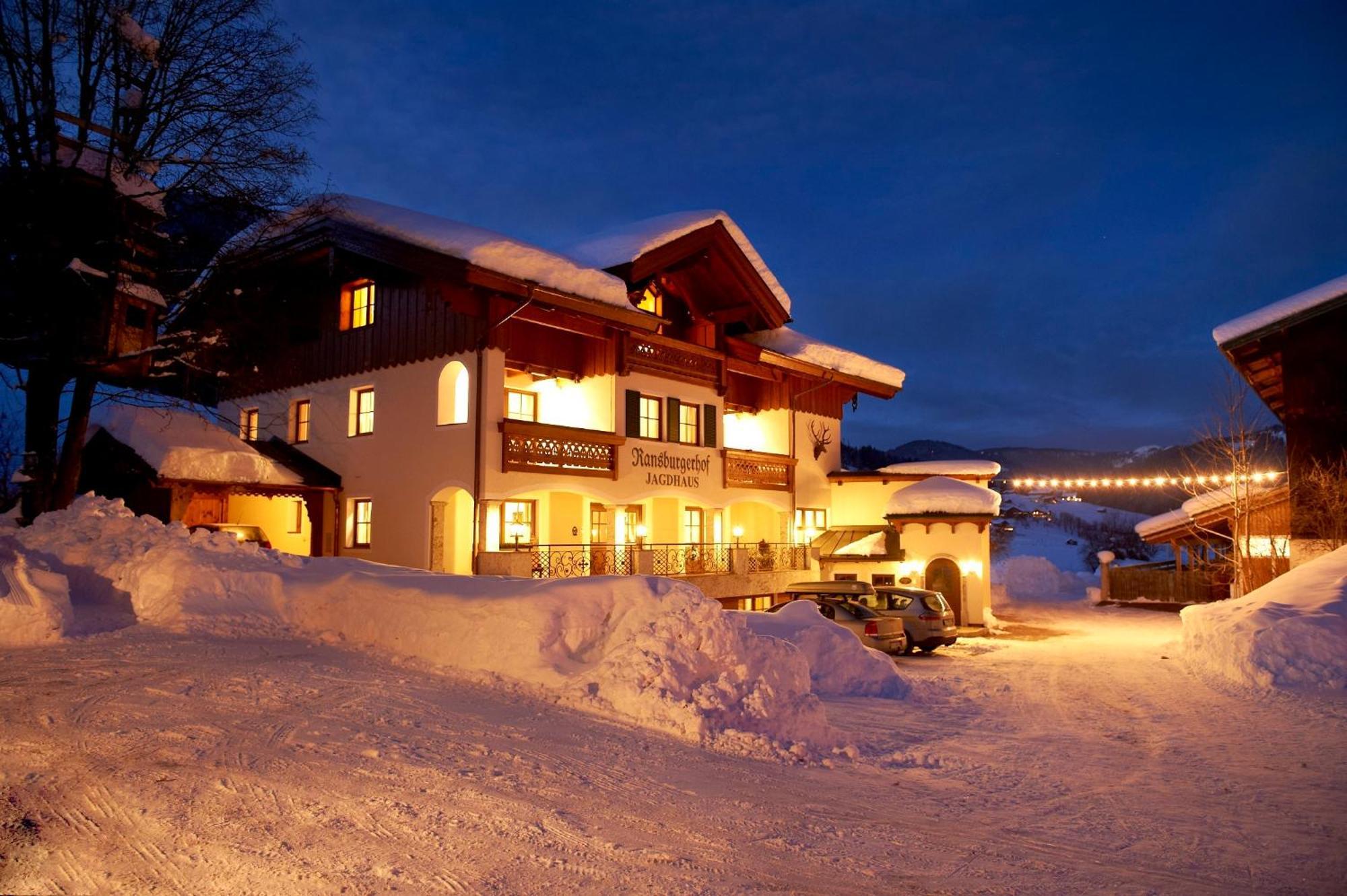 Hotel Garni Ransburgerhof フラッハウ エクステリア 写真